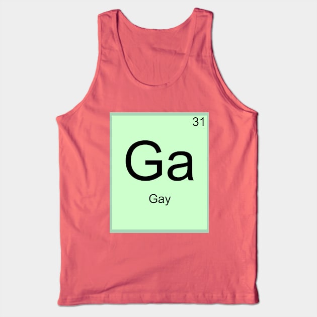 Gay Element Tank Top by Bumblebi